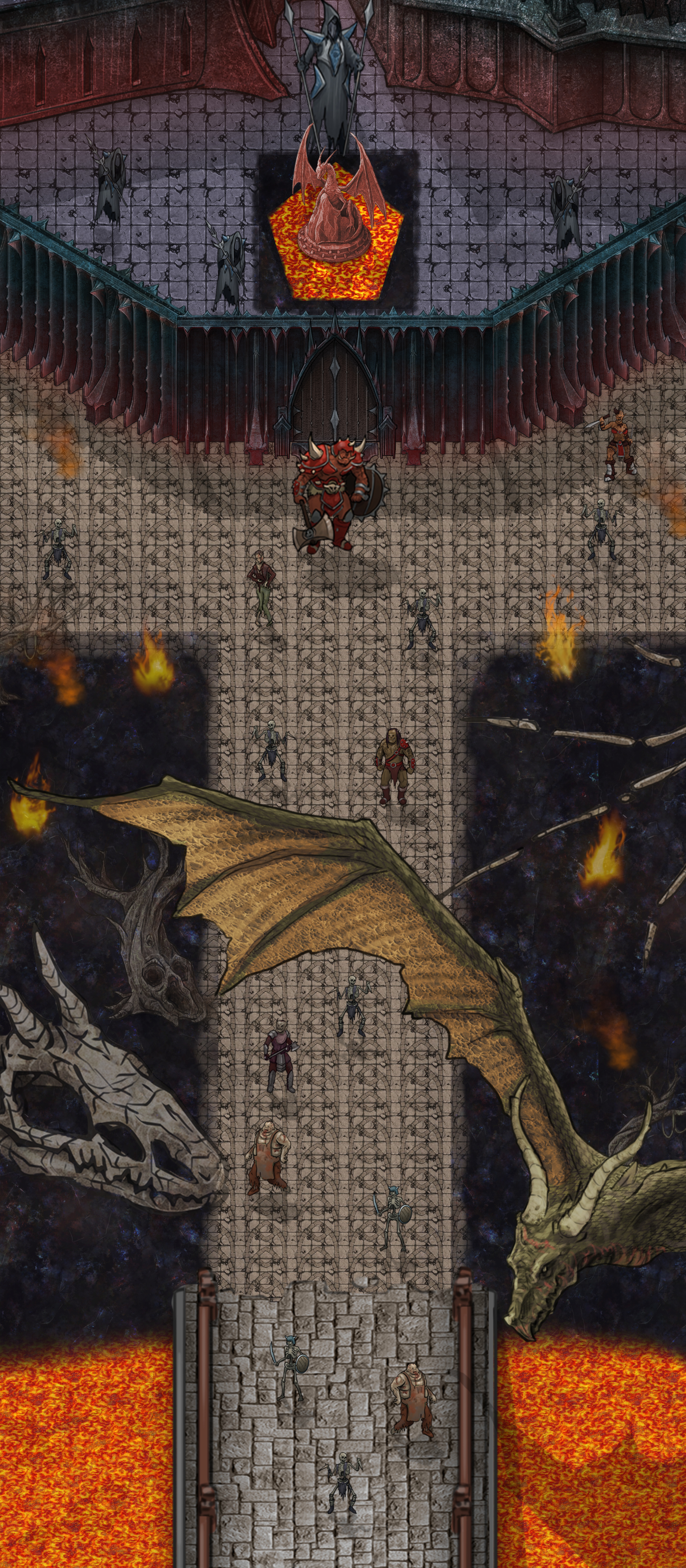 魔王城マップ / Demon Castle Map